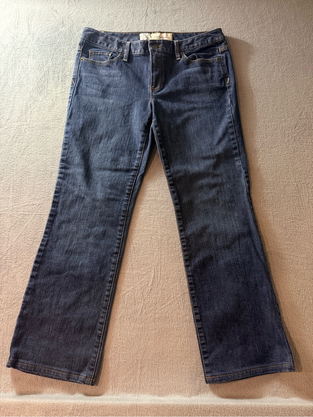 LOFT - Women’s Dark Blue Original Boot Jeans